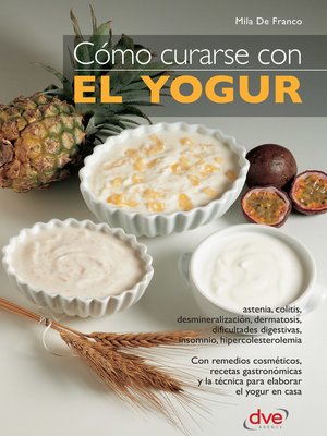 cover image of Cómo curarse con el yogur
